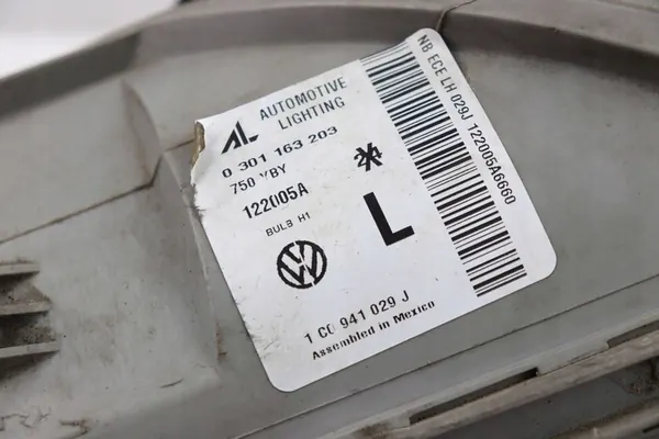 VW New Beetle I Etu Vasemman Valon 1C0941029J image 8