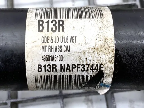 Höger Framdrev KIA CEED 1.6 128HK 12-18 OEM 49501A6100 image 6