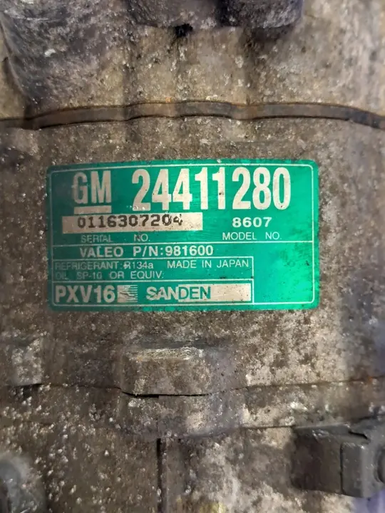 Ilmastointikompressori Saab 9-3 2006 OEM 12758381 image 6