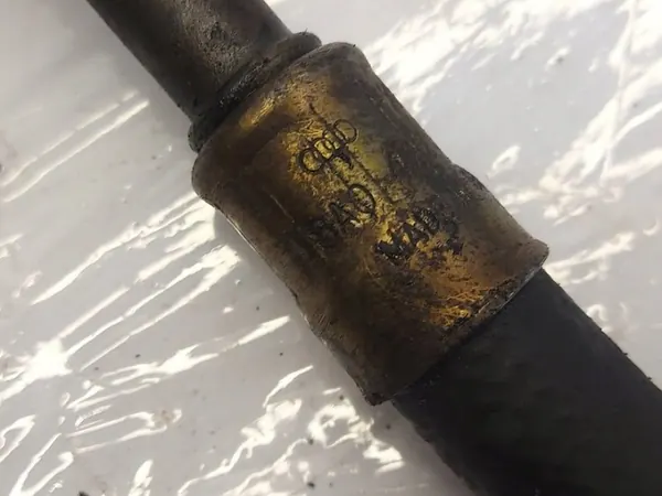 Servolenkungsbehälter Schlauch OEM 8A0422887F Audi 80 image 5
