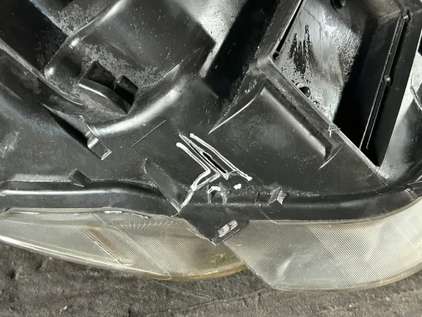 Vasen ajovalon heijastin Fiat Ulysse II 02-10 image 9