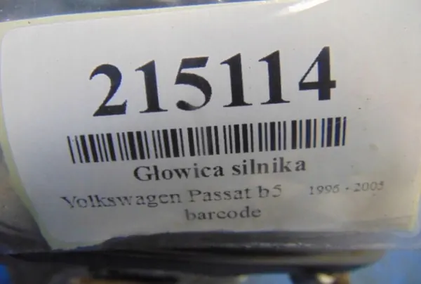 Cabeza de motor VOLKSWAGEN PASSAT B5 1.6 8V 050103373 image 7