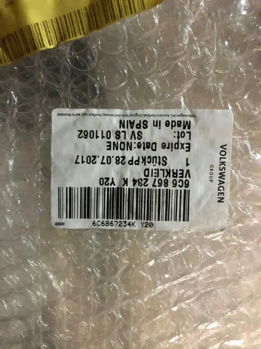 Begagnad pelaröverdrag OEM 6C6867234K Volkswagen image 3