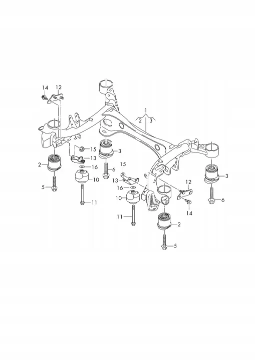 OEM 8W0505184 Höger Fjäderben Audi A4 B9 image 8