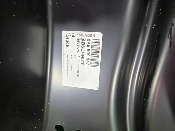 Kori pylväs vasen puoli Audi A4 S4 B8 8K 8K9809847 image 7