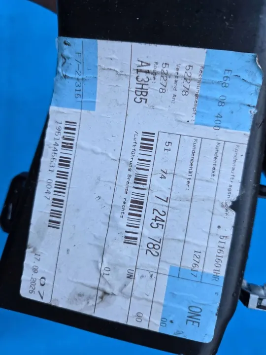 OEM QUA8986 Jarruilmanvienti etu-oikea BMW 1-sarja image 4