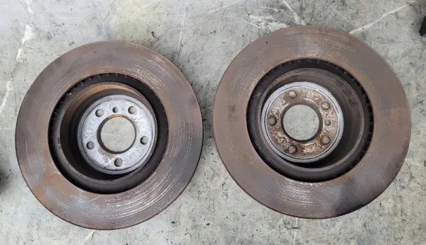 OEM TARCZE ZACISKI TYŁ TYLNE KOMPLET BMW F01 F02 F04 370mm 44/24 image 6