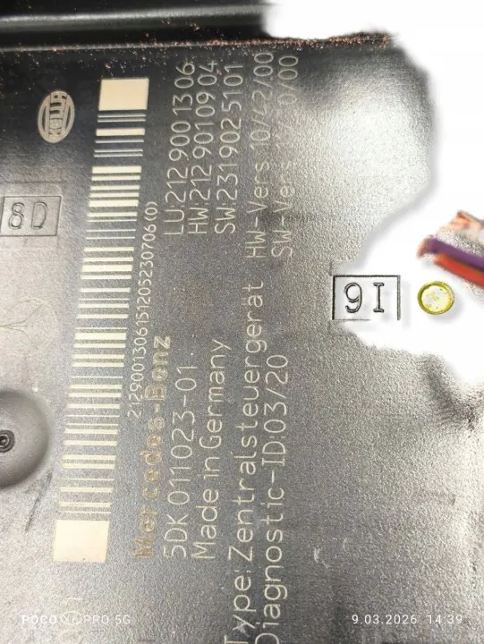 Module SAM Mercedes-Benz 2129001306 - OEM d'occasion image 3