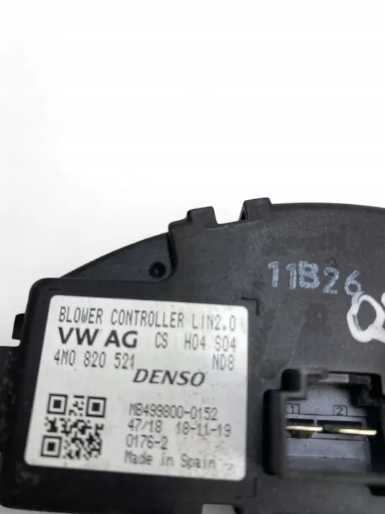 Résistance de soufflante Audi Q7 4M 2018 OEM 4M0820521 image 7
