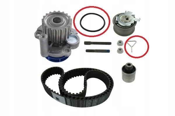 SKF VKMC 01250-1 Bomba de agua + Kit de correa de distribución image 2