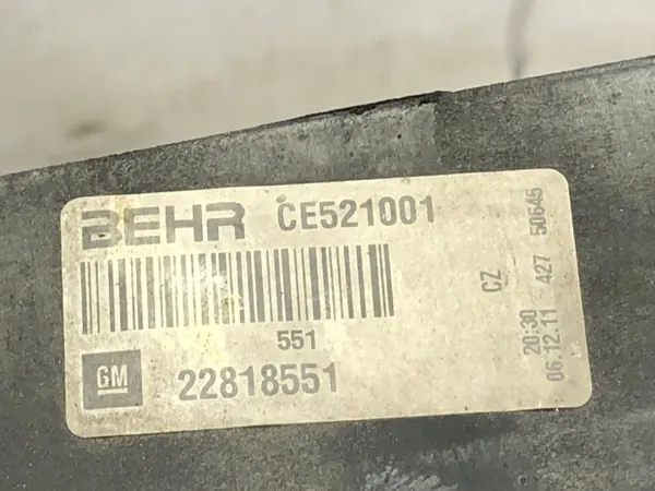 CHŁODNICA WODY OPEL INSIGNIA A 2.0 160KM 22818551 08-17 RADIATOR image 7