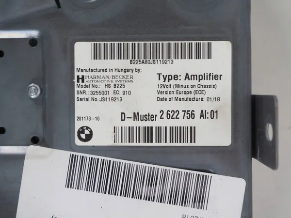 Luidsprekerversterker OEM 498764427 voor BMW i8 image 5