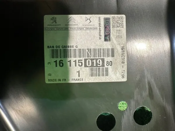 OEM 1611501980 Soleira Porta Esquerda para Peugeot 308 T9 image 8
