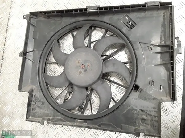 Ventilateur radiateur BMW OEM 3213261 avec diffuseur image 4