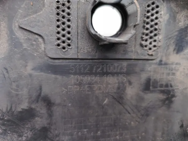 BMW X3 Bakre Stötfångar Lista OEM 7210073 (2011-2014) image 7