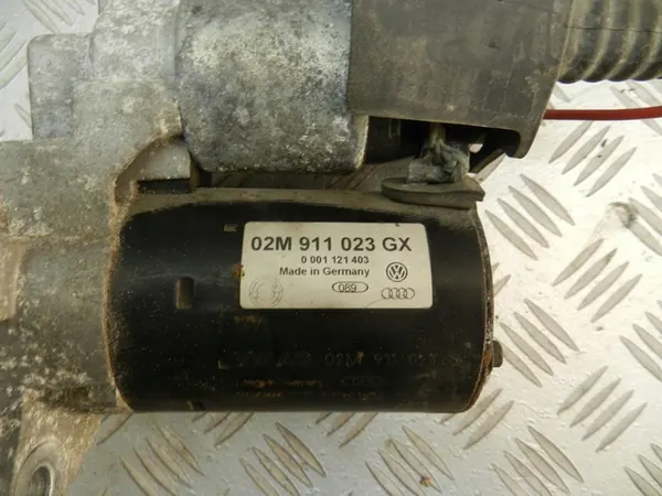 VW PASSAT B6 LIFT 2.0 FSI MOTOR DE ARRANQUE 02M911023GX image 4