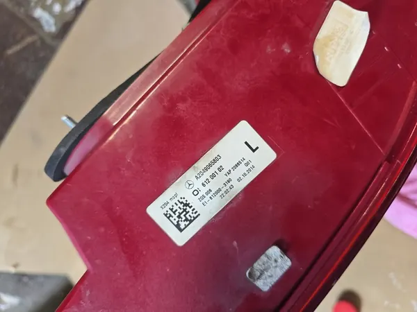 MERCEDES GLK X204 12-15 Linker LED Achterlicht OEM image 6