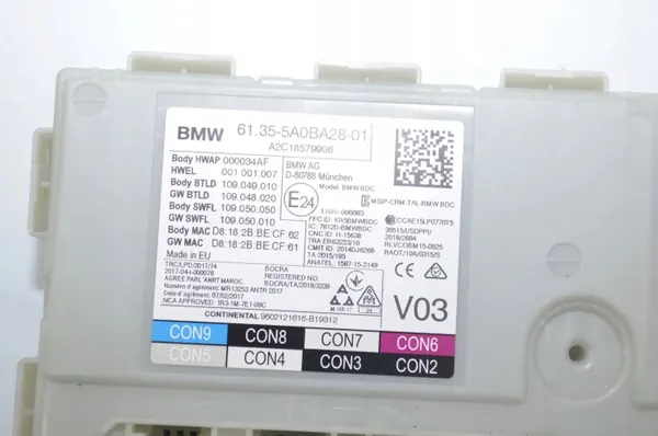 Unité de Commande Moteur BMW 5A0BA28 520d G31 image 6