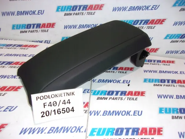 Apoio de Braço BMW OEM 9460084 Couro Preto image 4