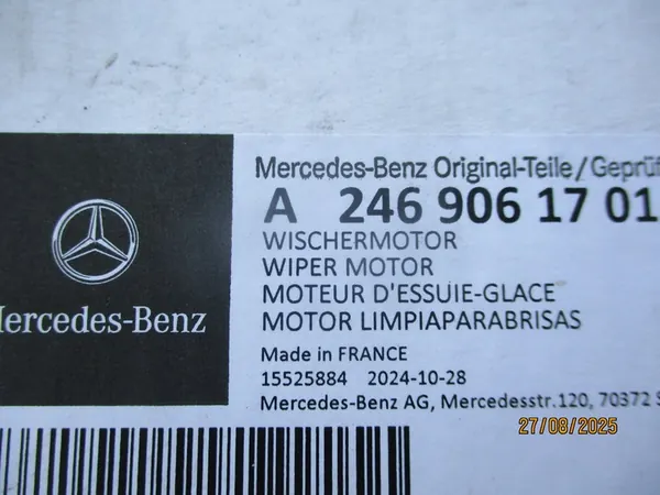 BAKRENA TORK MOTOR MERCEDES-BENZ B W246 A2469061701 OEM image 4