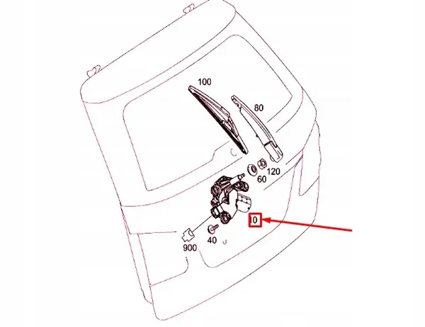 BAKRENA TORK MOTOR MERCEDES-BENZ B W246 A2469061701 OEM image 6