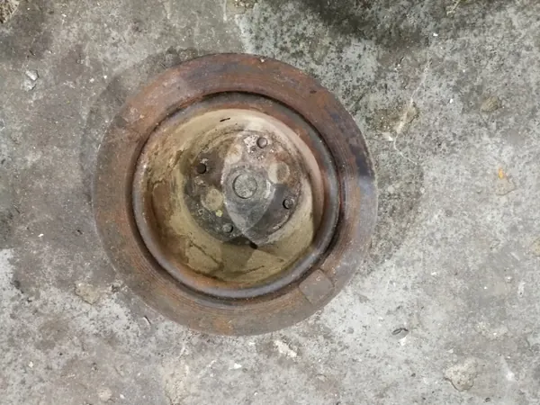 Kurbelwellenriemenscheibe M10 BMW E21 - OEM Teil image 2