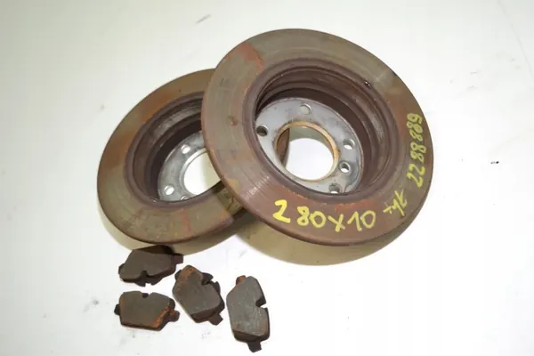 Pastilhas de travão traseiras BMW OEM 2288889 - Usadas image 4