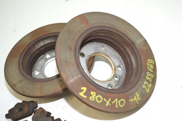 Pastilhas de travão traseiras BMW OEM 2288889 - Usadas image 6