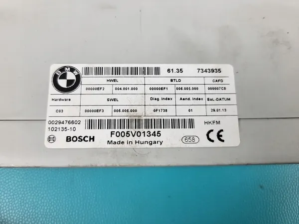 BMW 3 F31 Elektrisk Baklucka Modul OEM image 3