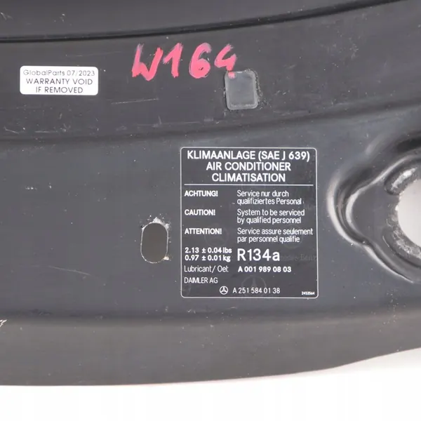 Paraurti anteriore Mercedes W164 A1646200486 image 7