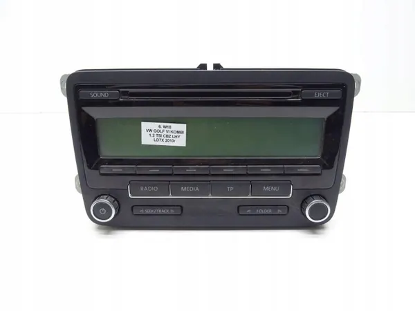 Radio CD OEM 1K0035186AA pour VW Golf VI Passat image 2