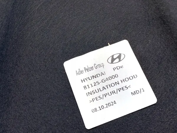 Isolation de capot OEM 81125-G4000 pour Hyundai i30 Hatchback image 3