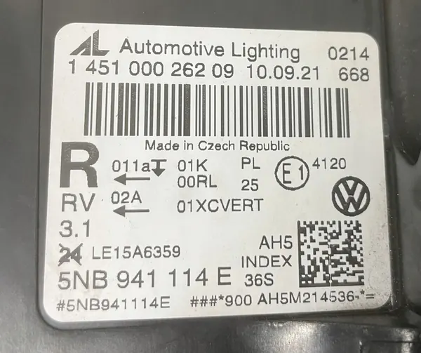 Refletor LED direito VW Tiguan image 9