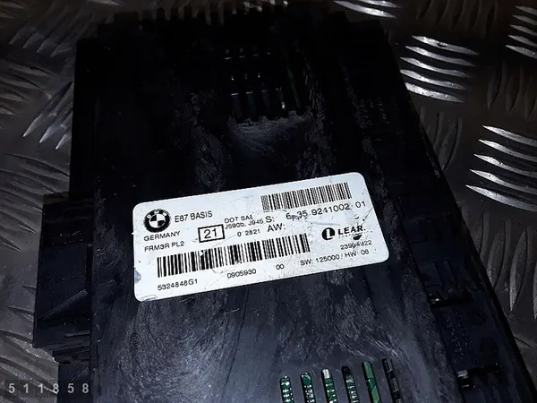 2010 BMW 1 Series E87 ECU 2000 Diesel OEM 9241002 image 5