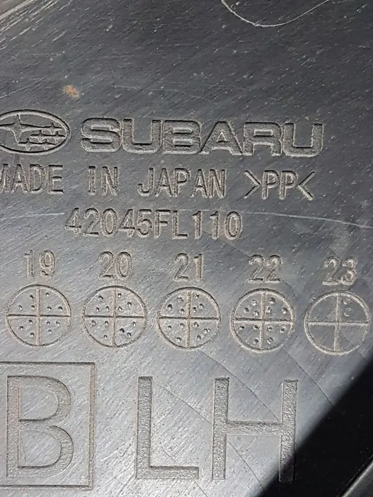 Vänster Underkörningsskydd Subaru Forester SK 42045FL110 image 4