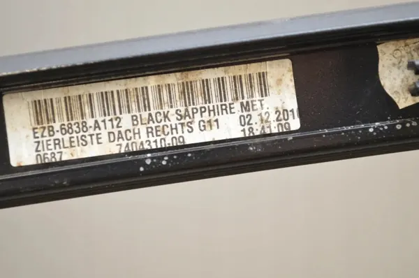 OEM 7410312 Rail de Toit Droit pour BMW Série 7 image 6