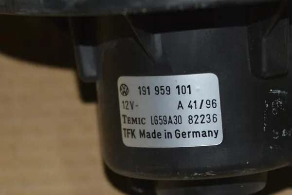 MOTOR DO VENTILADOR VW GOLF JETTA TOPRAN 191959101 image 2