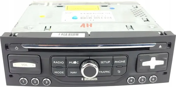 Écran de navigation RT6 OEM 9801020080ZD FR pour Citroen C5 image 2
