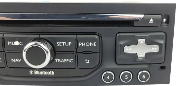 Écran de navigation RT6 OEM 9801020080ZD FR pour Citroen C5 image 3