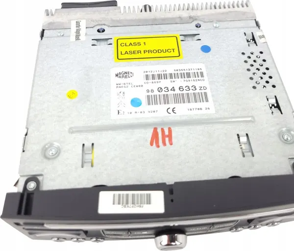 Écran de navigation RT6 OEM 9801020080ZD FR pour Citroen C5 image 4