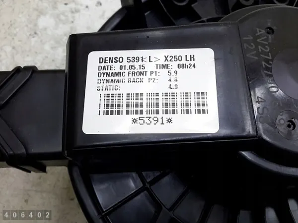 Jaguar XF värmefläkt OEM 2727005392 image 6