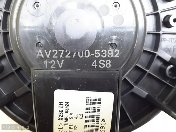 Jaguar XF värmefläkt OEM 2727005392 image 7