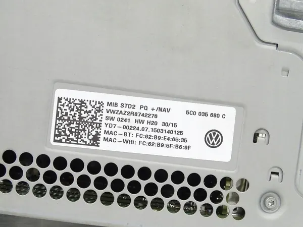OEM 5C0035680C Radio Navi voor VW Tiguan I 5N Lift image 8