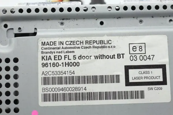 KIA CEED I Radionostin OEM 96160-1H000 image 3