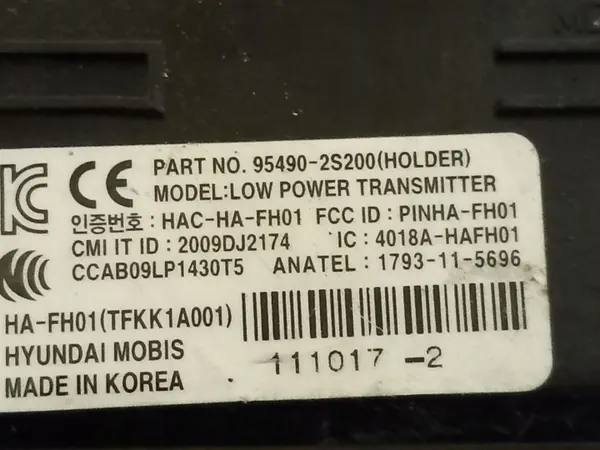 Sytytyskytkin OEM 954902S200 Hyundai IX35 09-15 image 3