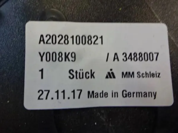 Inserto Specchio Destro MB Classe C W202 A2028100821 image 2