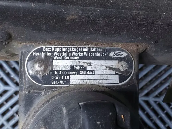 Släpvagnskopplingssats Ford Scorpio OEM 5025622 image 6