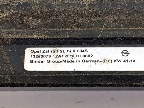 Linker achter schraapbalk OEM 13260079 Opel Zafira C image 4