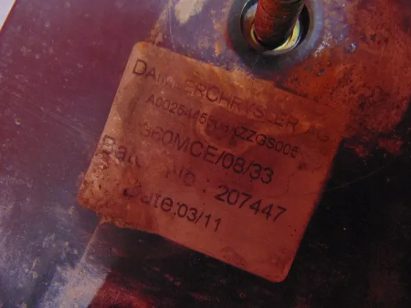 LÁMPARA TRASERA IZQUIERDA MERCEDES SPRINTER W901 W902 W903 A0025445503 image 8