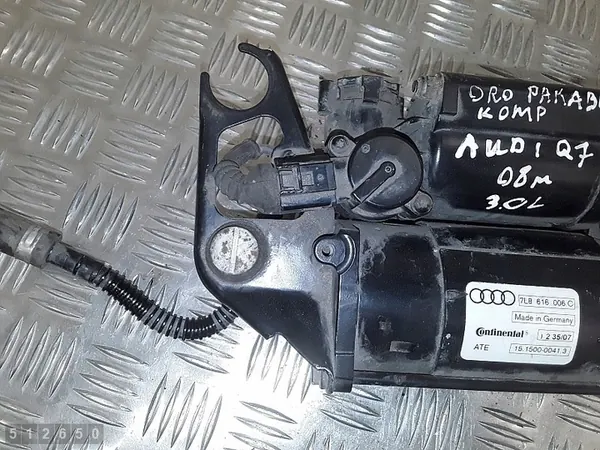 2008 Audi Q7 Pompa compressore sospensione 7l8616006c image 6